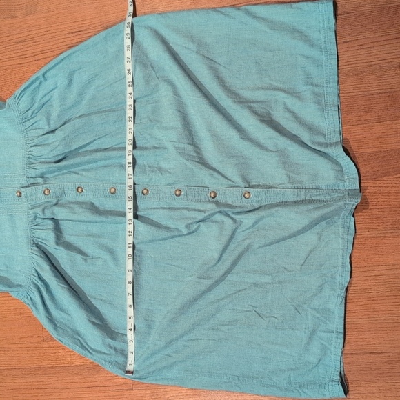 L.L. Bean - Vintage Made In USA Denim Dress - Picture 6 of 8